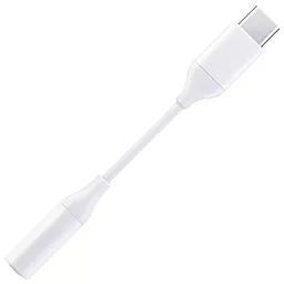 Аудіо-перехідник Samsung M-F USB Type-C - 3.5mm High Copy White - мініатюра 3