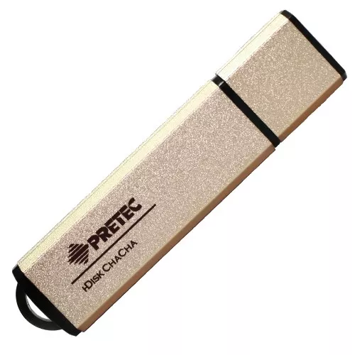 Флешка Pretec Pretec ChaCha Golden 8GB (X2U08G-C) - фото 1