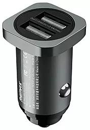 Автомобильное зарядное устройство Remax RCC226 2.4a 2xUSB-A ports car charger Gray - фото Автомобильное зарядное устройство Remax RCC226 2.4a 2xUSB-A ports car charger Gray