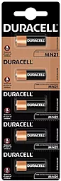 Батарейки Duracell MN21 A23 5шт (5008183) 12 V