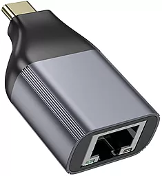 Кабель (шлейф) Hoco UA35 Type-C - RJ45 grey - миниатюра 5 Кабель (шлейф) Hoco UA35 Type-C - RJ45 grey - миниатюра 5