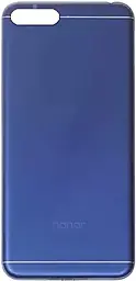 Задняя крышка корпуса Huawei Y6 2018 с логотипом "Honor" Original Blue - фото Задняя крышка корпуса Huawei Y6 2018 с логотипом "Honor" Original Blue