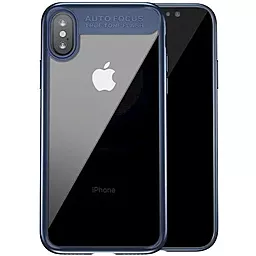 Чохол Baseus Suthin Case Autofocus для Apple iPhone X Dark blue (ARAPIPHX-SB15) - мініатюра 3