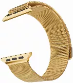 Сменный ремешок для умных часов Apple Watch Milanese Loop Band 42mm Gold - миниатюра 3