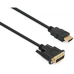 Видеокабель HDMI to DVI 24+1pin 1.8m (VCPHDMI2DVIMM1.8BK) Vinga - фото Видеокабель HDMI to DVI 24+1pin 1.8m (VCPHDMI2DVIMM1.8BK) Vinga