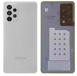 Задняя крышка корпуса Samsung Galaxy A52s A528 5G со стеклом камеры  Awesome White