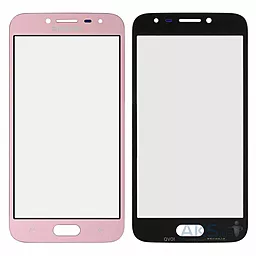 Корпусне скло дисплея Samsung Galaxy J2 J250F 2018 (с OCA пленкой) Pink - фото Корпусне скло дисплея Samsung Galaxy J2 J250F 2018 (с OCA пленкой) Pink