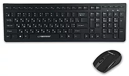 Комплект (клавиатура+мышка) Esperanza Tacoma EK136UA USB Black