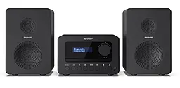 Колонки акустические Sharp XL-B514 Black - фото Колонки акустические Sharp XL-B514 Black