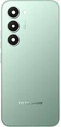 Задняя крышка корпуса Tecno Spark 40 Pro со стеклом камеры, Original Bamboo Green