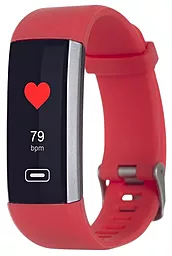 Фітнес-браслет Ergo Fit Band HR BP F010 Red - фото Фітнес-браслет Ergo Fit Band HR BP F010 Red