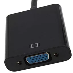 Відео перехідник (адаптер) 1TOUCH HDMI-VGA, 0.15м Чорний - мініатюра 5