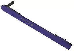 Заглушка разъема SIM-карты и карты памяти Sony D2303 / D2305 / D2306 Xperia M2 Purple - фото Заглушка разъема SIM-карты и карты памяти Sony D2303 / D2305 / D2306 Xperia M2 Purple