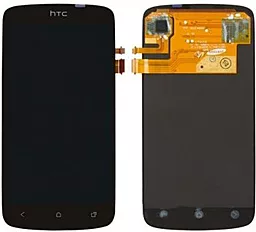 Дисплей HTC G25, One S (Z320e, Z520e, Z560e) с тачскрином, оригинал, Black