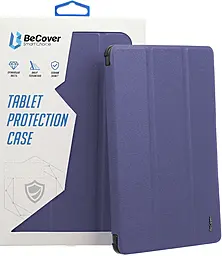 Чехол-книжка Soft Edge BeCover с креплением для стилуса для Xiaomi Redmi Pad SE 8.7" Deep Blue (712565) - фото Чехол-книжка Soft Edge BeCover с креплением для стилуса для Xiaomi Redmi Pad SE 8.7" Deep Blue (712565)