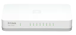 Коммутатор (світч) D-Link DGS-1008A (8*GE, plastic)