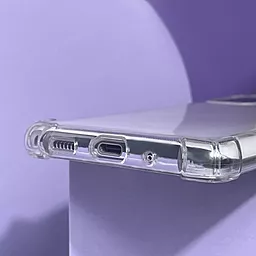 Чехол WXD Silicone 0.8 mm HQ для Samsung Galaxy A22 A225, M22 M225, M32 M325 Clear - миниатюра 3