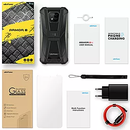 Смартфон UleFone Armor 8 Pro 8/128GB Black - миниатюра 9 Смартфон UleFone Armor 8 Pro 8/128GB Black - миниатюра 9