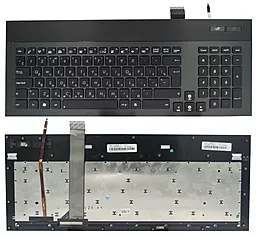 Клавиатура для ноутбука Asus G74 G74S G74SX G74SW/металик в корпусе подсветка V126262AK1