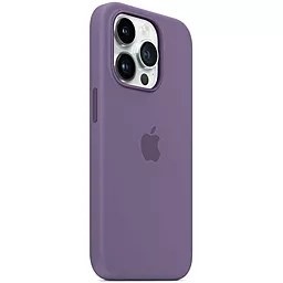 Чехол Apple Silicone Case Full with MagSafe and SplashScreen для Apple iPhone 14 Pro  Iris - миниатюра 2