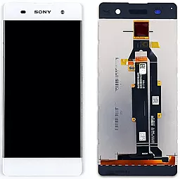 Дисплей Sony Xperia XA (F3111, F3112, F3113, F3115, F3116) з тачскріном, оригінал, White