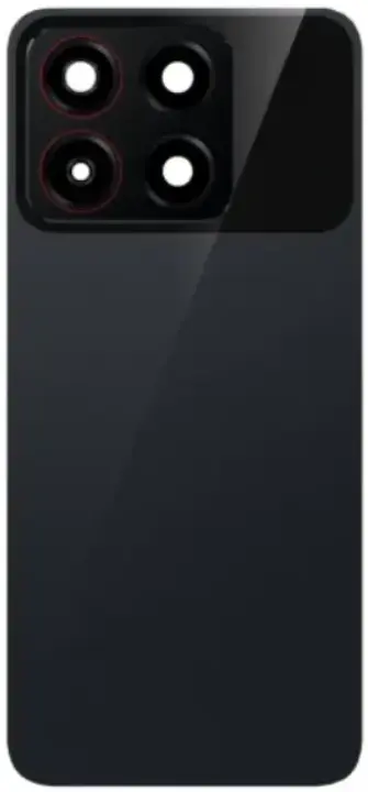 Задня кришка корпусу ZTE Blade A35 зі склом камери Starry Black - фото 1