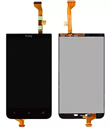Дисплей HTC Desire 501 с тачскрином, оригинал, Black - фото Дисплей HTC Desire 501 с тачскрином, оригинал, Black