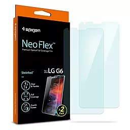 Защитная пленка Spigen Neo Flex HD LG G6 1шт Clear (A21FL21392) - фото Защитная пленка Spigen Neo Flex HD LG G6 1шт Clear (A21FL21392)