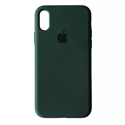 Чехол Silicone Case Full для Apple iPhone XR Cyprus Green