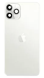Задняя крышка корпуса Apple iPhone 11 Pro со стеклом камеры Silver