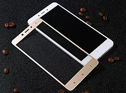 Защитное стекло 1TOUCH Full Cover Xiaomi Redmi Note 4 MediaTek Gold - миниатюра 2