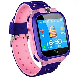 Смарт-часы Kids SM Q12B LBS+IP67 Pink - фото Смарт-часы Kids SM Q12B LBS+IP67 Pink