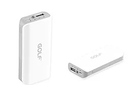 Повербанк GOLF GF-802 5200mah White/Grey - фото Повербанк GOLF GF-802 5200mah White/Grey