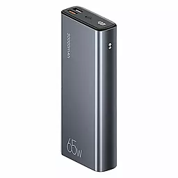 Повербанк Usams PB59 SuperMa Digital Display Fast Charging 30000mAh 65W Silver - фото Повербанк Usams PB59 SuperMa Digital Display Fast Charging 30000mAh 65W Silver