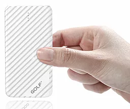Повербанк GOLF G-16 4000mAh White - фото Повербанк GOLF G-16 4000mAh White