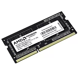 Оперативна пам'ять для ноутбука AMD SO-DIMM DDR3L 4GB 1600 MHz (R534G1601S1SL-UOBULK) - мініатюра 2