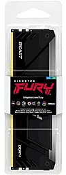 Оперативная память Kingston Fury 16 GB DDR4 3200 MHz Beast RGB (KF432C16BB12A/16) - миниатюра 5