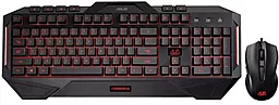 Комплект (клавиатура+мышка) Asus Cerberus Combo USB (90YH0141-B2QA00) - фото Комплект (клавиатура+мышка) Asus Cerberus Combo USB (90YH0141-B2QA00)