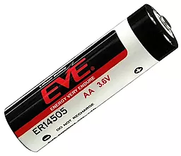 Батарейки Eve AA (R6) LiSOCl2 1шт (EVE-ER14505 / CNA-N) 3.6 V