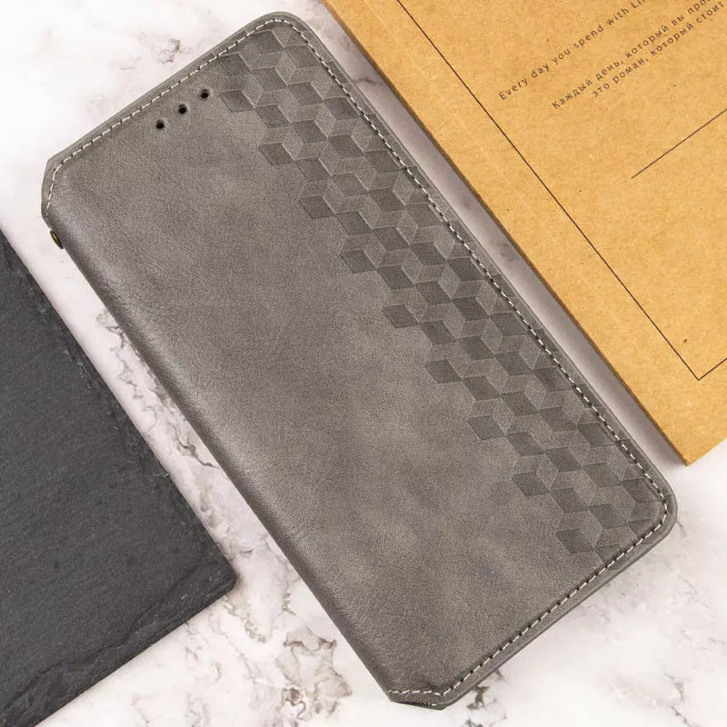 Чехол GETMAN Cubic для Xiaomi Redmi Note 13 4G Gray - фото 4