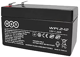 Аккумуляторная батарея WBR 12V 1.2Ah (WP1.2-12)