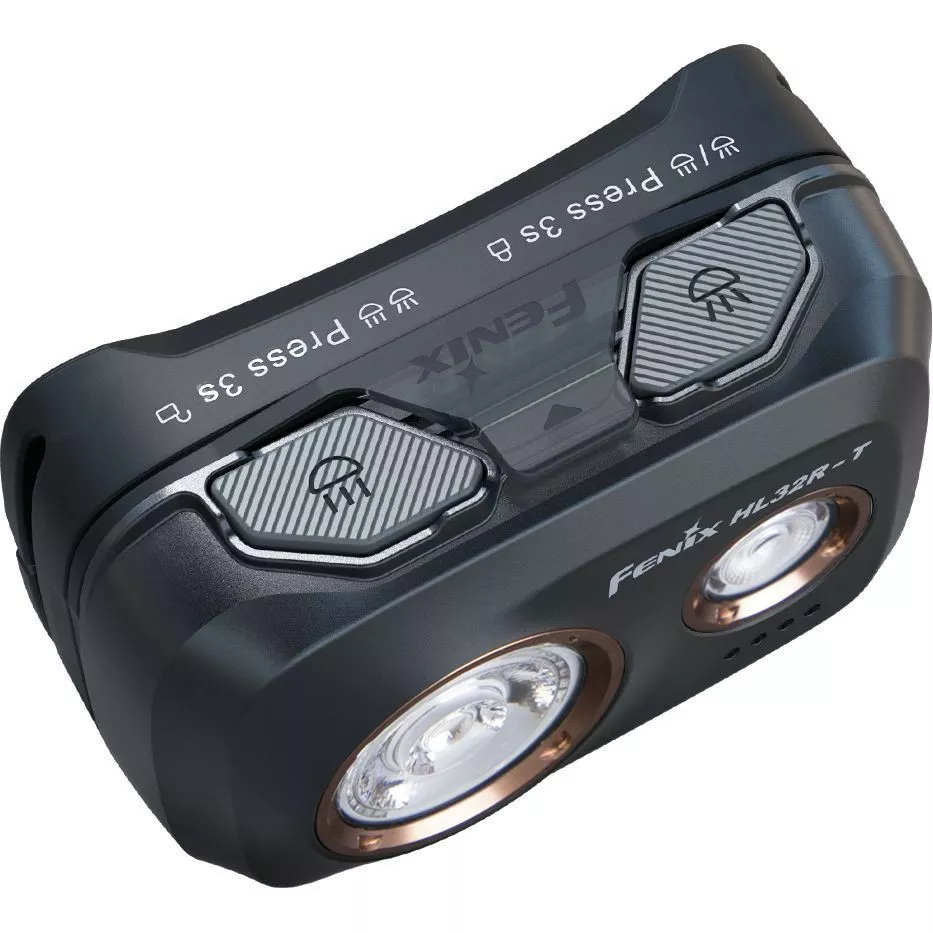 Налобный фонарик Fenix HL32R-TR (3xAAA, аккумуляторный блок) Blue - фото 3