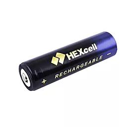 Аккумулятор HEXcell 18650-10000mAh, фиолетовый
