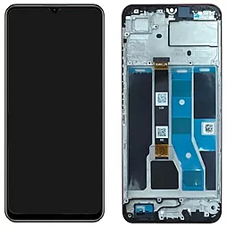 Дисплей Realme C53 с тачскрином и рамкой, Black - фото Дисплей Realme C53 с тачскрином и рамкой, Black