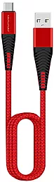 Кабель WUW X98 USB-A - Type-C 10w 1м cable Red - фото Кабель WUW X98 USB-A - Type-C 10w 1м cable Red