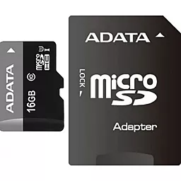 Карта памяти ADATA microSDHC 16GB Class 10 UHS-I U1 (AUSDH16GUICL10-RA1) - фото Карта памяти ADATA microSDHC 16GB Class 10 UHS-I U1 (AUSDH16GUICL10-RA1)