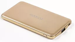 Повербанк Maxco MR-5000A Razor 5000 mAh Golden - фото Повербанк Maxco MR-5000A Razor 5000 mAh Golden