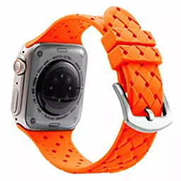 Сменный ремешок для умных часов Apple Watch Grid Weave 38/40/41mm Orange