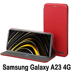 Чохол BeCover Exclusive для Samsung Galaxy A23 4G SM-A235 Burgundy Red (707930)