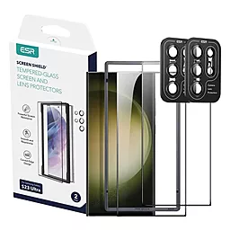 Защитное стекло ESR для Samsung Galaxy S23 Ultra Protector Set (2 pack) Clear (4894240175798)